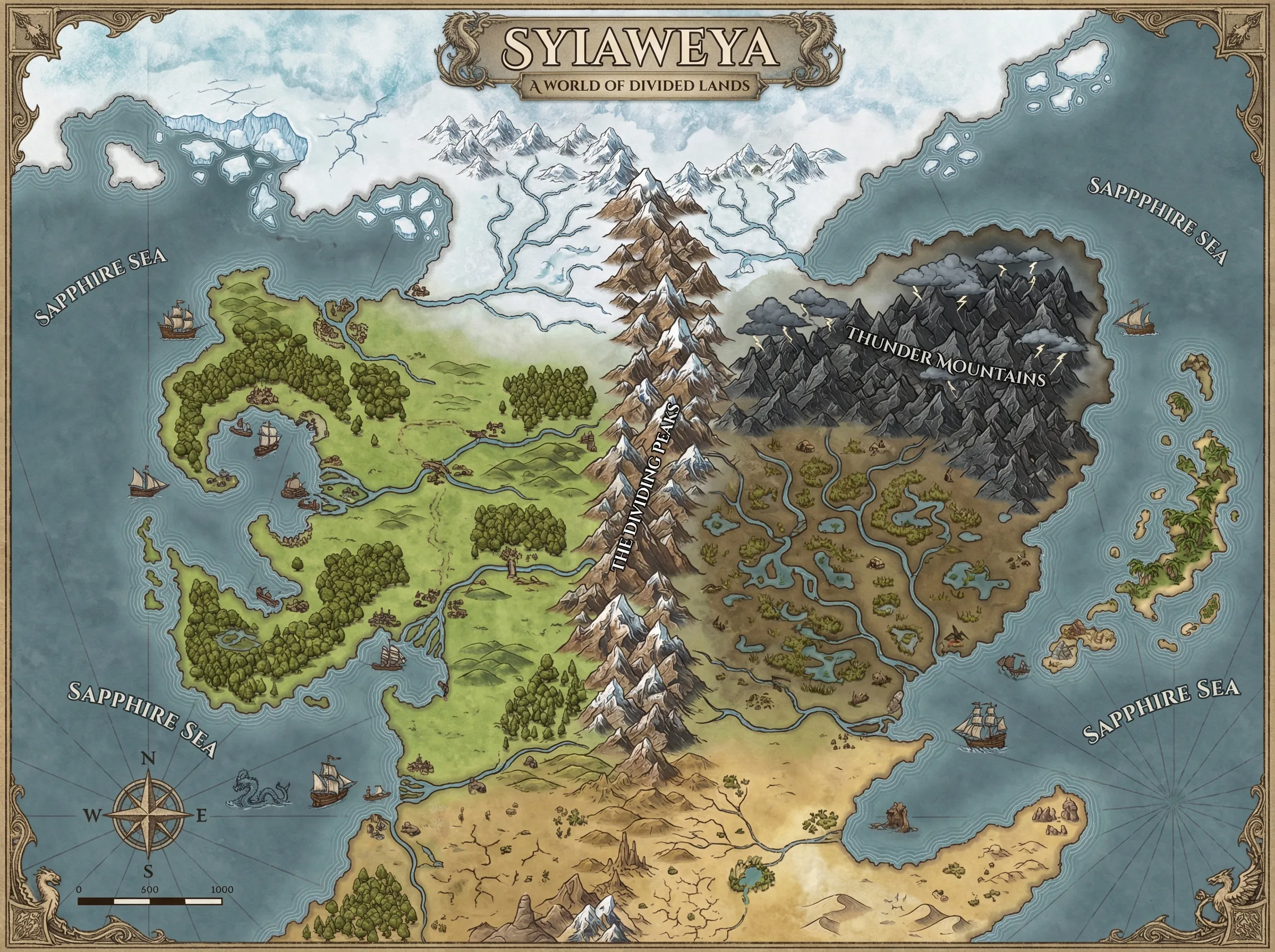 Fantasy Dynamic Battle Map